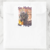 Lauda No Metal No Magic Stickers (Tasche)