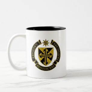 Laudare, benedicere, praedicare zweifarbige tasse