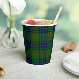 Lauder Clan Tartan Kariert Paper Cups Pappbecher