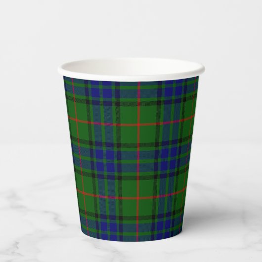 Lauder Clan Tartan Kariert Paper Cups Pappbecher (Rückseite)