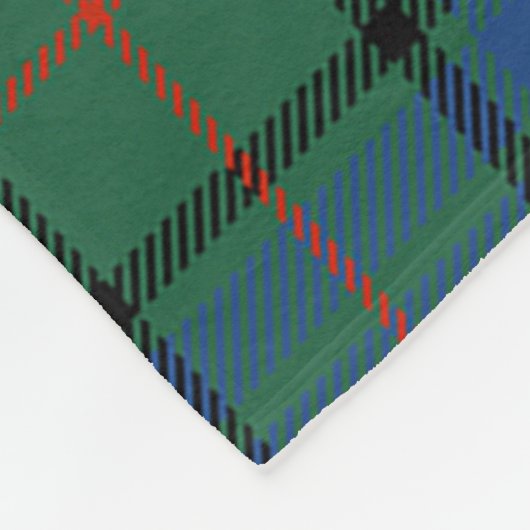 Lauder Kariert Fleecedecke (Ecke)