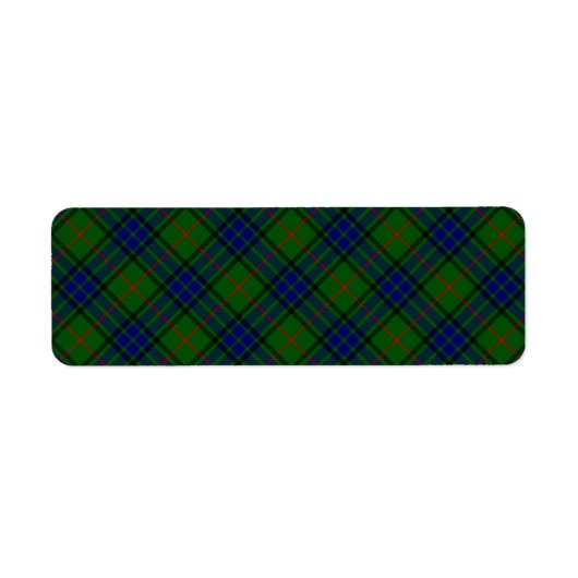 Lauder Tartan Blau kariert (Vorne)