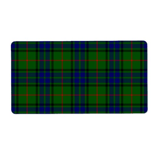 Lauder Tartan Blau kariert (Vorne)