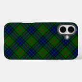 Lauder Tartan Blau kariert Case-Mate iPhone Hülle (Rückseite (Horizontal))