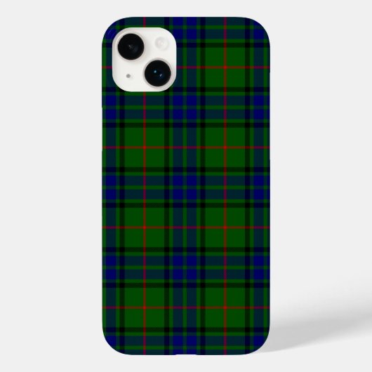 Lauder Tartan Blau kariert Case-Mate iPhone Hülle (Rückseite)