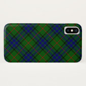 Lauder Tartan Blau kariert Case-Mate iPhone Hülle (Rückseite (Horizontal))