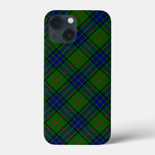 Lauder Tartan Blau kariert Case-Mate iPhone Hülle (Rückseite)