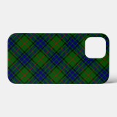 Lauder Tartan Blau kariert Case-Mate iPhone Hülle (Rückseite (Horizontal))