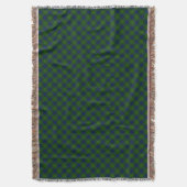 Lauder Tartan Blau kariert Decke (Vorderseite Vertikal)