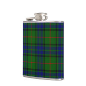Lauder Tartan Blau kariert Flachmann (Links)