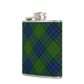 Lauder Tartan Blau kariert Flachmann (Links)