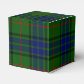 Lauder Tartan Blau kariert Geschenkschachtel (Rückseite)