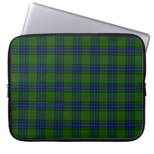 Lauder Tartan Blau kariert Laptopschutzhülle