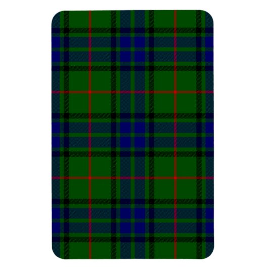 Lauder Tartan Blau kariert Magnet (Vertikal)