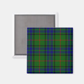 Lauder Tartan Blau kariert Magnet (Vorderseite/Rückseite)