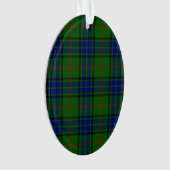 Lauder Tartan Blau kariert Ornament (Vorderseite)