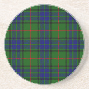 Lauder Tartan Blau kariert Sandstein Untersetzer