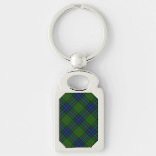 Lauder Tartan Blau kariert Schlüsselanhänger