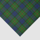 Lauder Tartan Blau kariert Seidenpapier (Detail)