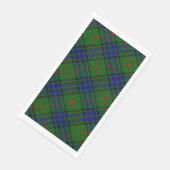 Lauder Tartan Blau kariert Serviette (Ecke)