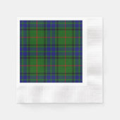 Lauder Tartan Blau kariert Serviette (Vorderseite)