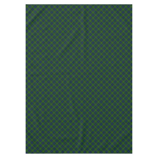 Lauder Tartan Blau kariert Tischdecke (Vorderseite)