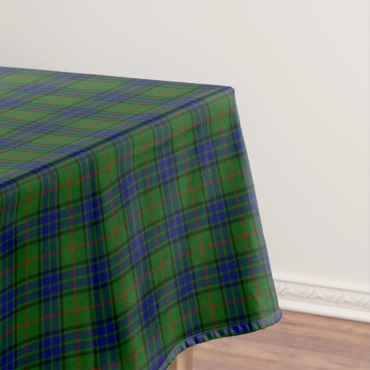 Lauder Tartan Blau kariert Tischdecke (Beispiel)