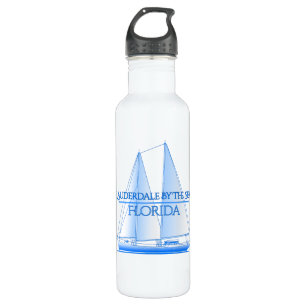 Lauderdale an der Meeresküste Nautical Sailing Sai Edelstahlflasche