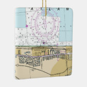 Lauderdale by Sea Nautical Chart Keramikornament (Rechts)