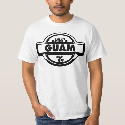 LAUF 671 GUAM Nissan laufen Teamemblemt-stück T-Shirt (Vorderseite)