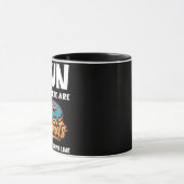Lauf, als gäbe es Donuts am Finish Marathon Tasse (Zentrum)