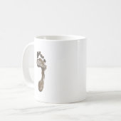 Lauf barfuß kaffeetasse (Vorderseite Links)
