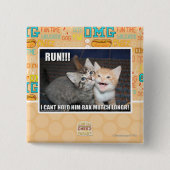 LAUF!!! BUTTON (Vorderseite)