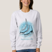 Lauf Den Winter Weg Sweatshirt (Vorderseite)