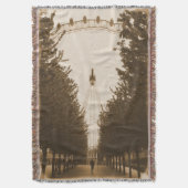 Lauf der Linie - London Eye Throw Blanket Decke (Vorderseite Vertikal)