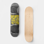 Lauf der Linie Skateboard (Vorderseite)