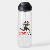 Lauf gemeinsam trinkflasche (Rückseite)