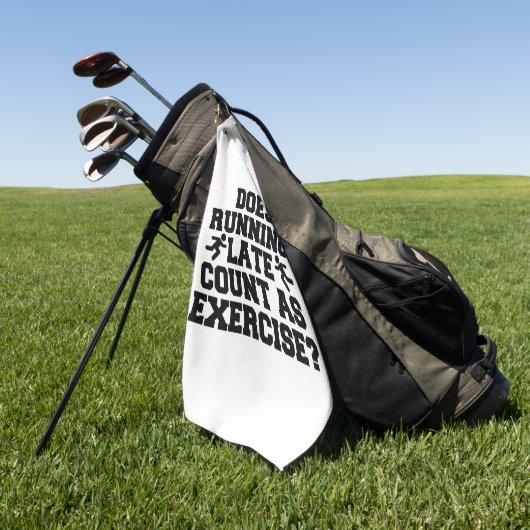 Lauf Golfhandtuch (Gras)