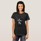 Lauf, ich fordere dich lustiger Baseball Catcher A T-Shirt (Vorne ganz)
