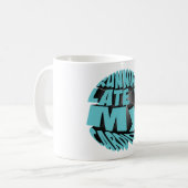 Lauf ist mein Cardio Kaffeetasse (Vorderseite Links)