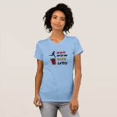 Lauf jetzt, Bier später - Funny Running T-Shirts (Vorne ganz)