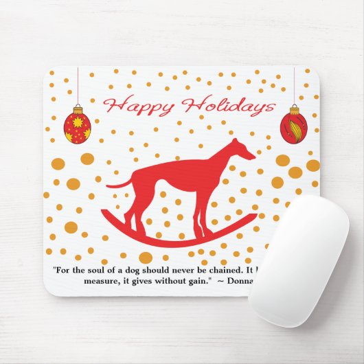 Lauf kostenlos - Rett die Windhunde! (mit Gedicht) Mousepad (Mit Mouse)