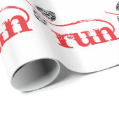 Lauf/Läufer durch Vetro Schmuck Geschenkpapier (Rolleneckpunkt)