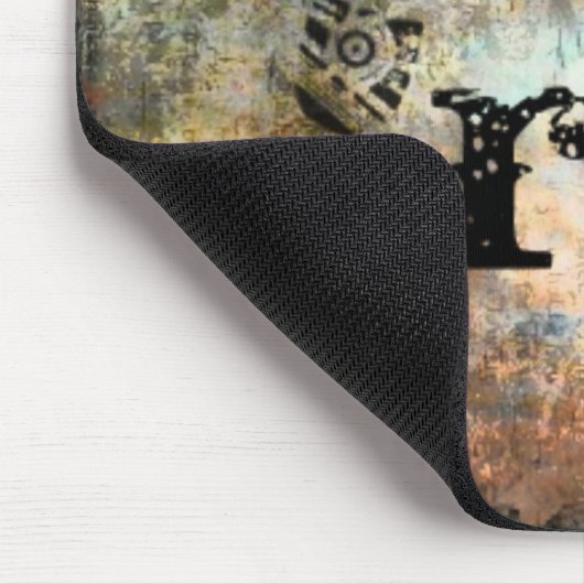 Lauf/Läufer durch Vetro Schmuck Mousepad (Ecke)