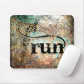 Lauf/Läufer durch Vetro Schmuck Mousepad (Mit Mouse)
