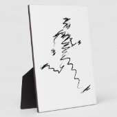 Lauf, Läufer, Triathleten Fotoplatte (Seite)