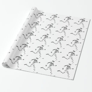 Lauf, Läufer, Triathleten Geschenkpapier