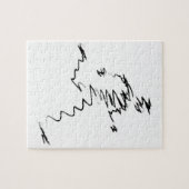 Lauf, Läufer, Triathleten Puzzle (Horizontal)