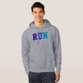 LAUF, Leichtathletik, Prefontaine Zitat Hoodie (Vorne ganz)
