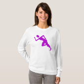 Lauf - Lila T-Shirt (Vorne ganz)